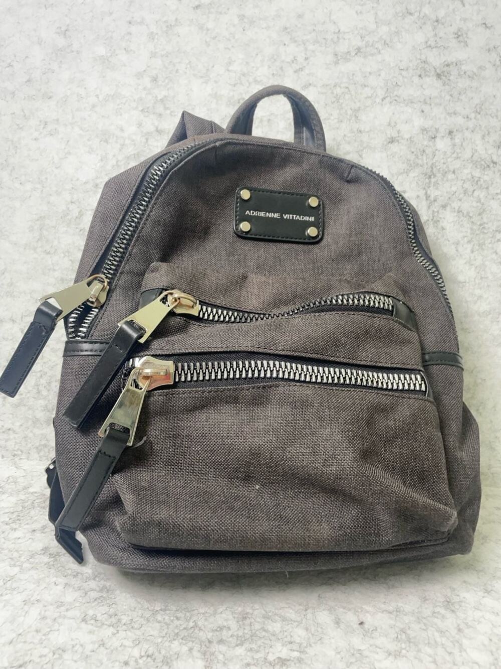 Adrienne Vittadini Canvas Mini Backpack
